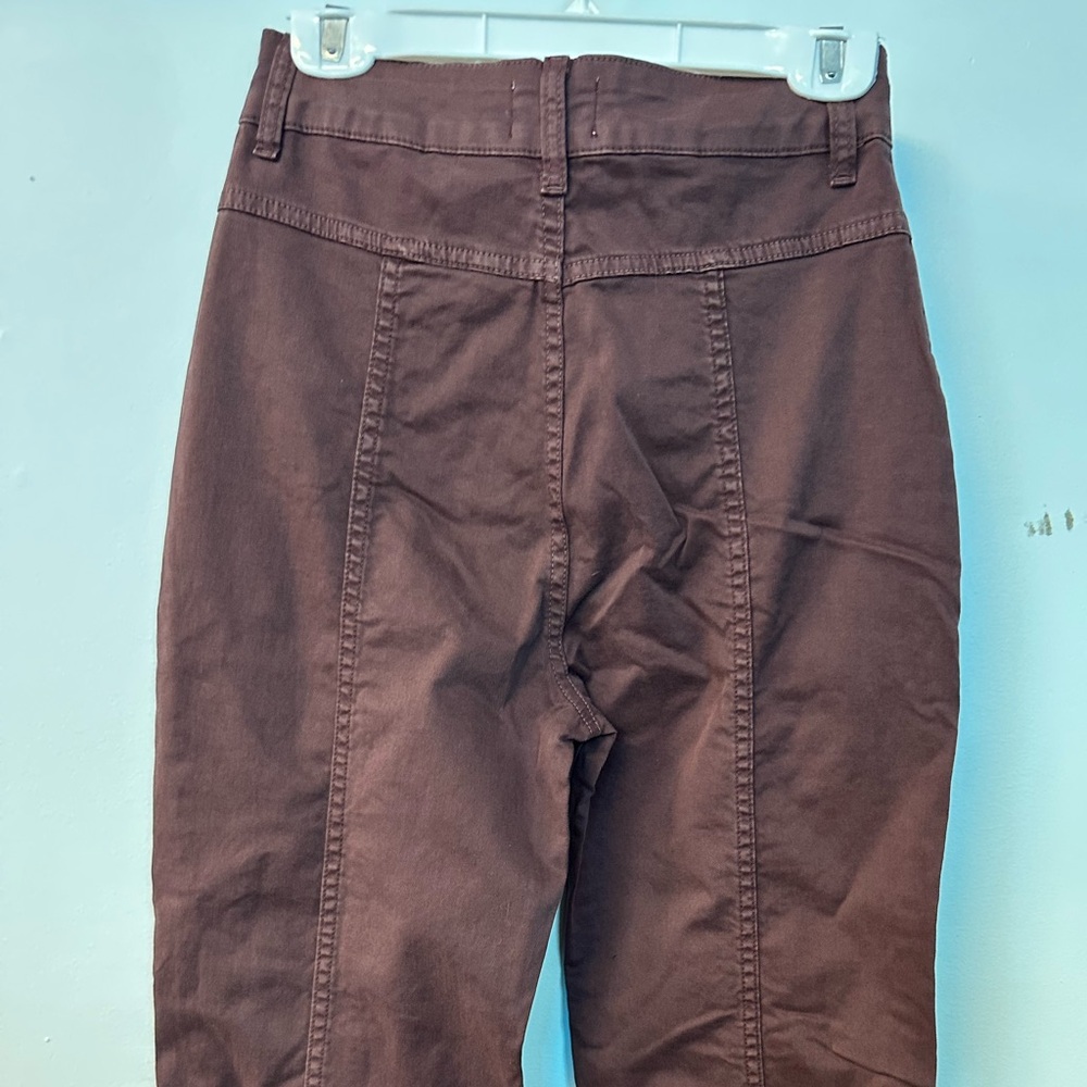 Marine Layer Womens Juniors Pants - Plum New! Size 6 - Picture 6 of 7